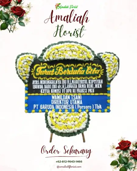 Papan Bunga Duka Tegaren